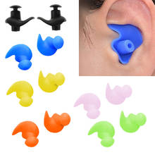 Swimming Ear Plug Silicone Swim Diving Shower Ear Plugs for Noise Reduction 2024 - buy cheap