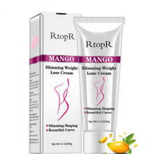 Mango Slimming Weight Lose Body Cream Weight lose Cream Fat Burning Anti-cellulite Leg Cream Body Waist Effective Reduce Fat 2024 - buy cheap