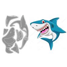 Metal Die Cuts New 2020 and Scrapbooking For Paper Making Animals Shark Embossing Frame Card Craft No Stamps 2024 - buy cheap
