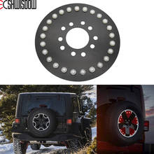 Spare Tire Light LED Third Brake Lights for Jeep Wrangler 3rd Spare Tire Brake Light LED Ring for 97-17 Jeep Wrangler JK TJ 2024 - buy cheap