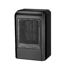 500W MINI Portable Ceramic Heater Electric Cooler Hot Fan Home Winter Warmer Black EU Plug 2024 - buy cheap