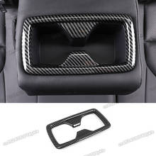 carbon fiber car seat armrest cup water holder frame trims for toyota harrier venza 2020 2021 2022 2023 xu80 accessories auto 2024 - buy cheap