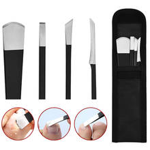4 Pcs/Set Foot Toe Pedicure Knife Cutters Tools Manicure Cuticle Dead Skin Corn Removers Nail Foot Care Kit Accessories 2024 - buy cheap