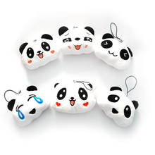Fashion Plush Fur Panda Animal Key Chain For Women Cute Girls Pompom Bear Keychain On Bags Trinket Wedding Party Kids Doll Gift 2024 - buy cheap