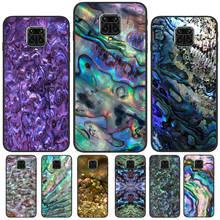 Capa de celular paua abalone, capa de proteção para xiaomi redmi note 10 8 7 9 pro 8t 9s e redmi 9 9a 9c 9t 8a 7a k40 2024 - compre barato