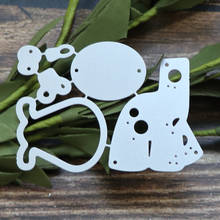 Cartoon Animal Giraffe Metal Cutting Dies Stencils for DIY Scrapbooking Paper Cards Making Decorative Crafts 2021 New Cut Die 2024 - buy cheap