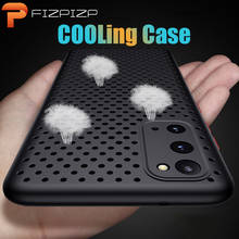 Soft TPU Liquid Heat Dissipation Case For Samsung Galaxy S20 Ultra S20+ S20 Plus A51 A71 A41 Breathable Cooling Silicone Case 2024 - buy cheap