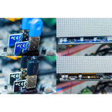 Hot Sale PCI-E PCI Express Riser Card 1x to 16x USB 3.0 Data Cable Adapter SATA to 4Pin IDE Molex 6 pin for Bitcoin Mining 2024 - buy cheap