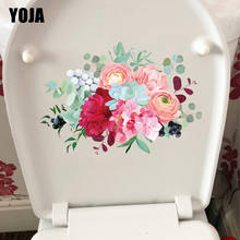 YOJA 26 см × 18,2 см, модные сумки через плечо букет WC Туалет украшения дома номер наклейки на стену T1-2514 2024 - купить недорого