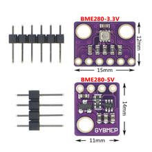 1 Uds. GY-BME280-3.3 altímetro de precisión sensor de presión atmosférica BME280 Módulo sensor 3,3 V 2024 - compra barato