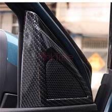 Cubierta de Audio frontal Color de fibra de carbono altavoz Marco de Panel lateral de ala para Peugeot 3008 5008 GT 2017 2018 accesorios de estilo de coche 2024 - compra barato