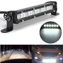 90W Car LED Work Light Bar 6000K Waterproof Fog Lamp Flood Beam Driving Light Car Exterior Lamp For RV Camper Truck SUV Offroad 2024 - buy cheap