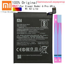 Original 4000mAh BN47 Replacement Battery For Xiaomi Redmi 6 Pro / Mi A2 Lite Bateria Batterie Mobile Phone Batteries 2024 - buy cheap