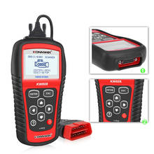 Kw808 obd scanner de carro obd2 carro automotivo diagnóstico scanner ferramenta suporta pode j1850 motor fualt leitor código 2024 - compre barato
