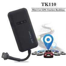 TK110 GPS Tracker With Relay Cut Off Oil Fuel GPS Mini GPS Tracker For Vehicle Overspeed Move Alarm Real-time Tracking Free APP 2024 - buy cheap