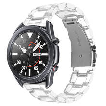 Correia de smart watch, pulseira para samsung galaxy watch 3 45mm 41mm, pulseira para huawei watch gt 2e gt2 de 46mm amazfit gtr 47mm 2024 - compre barato