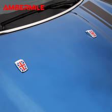 AMBERMILE for Mini Cooper R55 R56 R60 R61 F54 F55 F56 Accessories Car Windshield Water Spray Nozzle Covers Stickers Car Styling 2024 - buy cheap