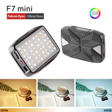 Falcon Eyes 5W Pocket RGB LED Light Android & iOS APP Control Adsorbable For Video/Youtube/Vlog On Camera Fill Lamp F7 mini 2024 - buy cheap