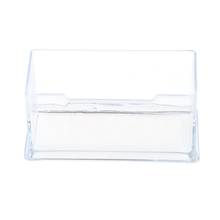 Clear Business Card Holder Acrylic Plastic Display Stand Rack Desktop Office 2024 - buy cheap