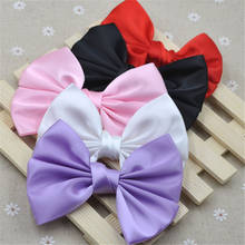 5pcs mix Big Satin Ribbon Bows Wedding Appliques Sewing Handmade Flowers A156 2024 - buy cheap