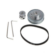For 3D Printer GT2 Timing Belt Wrench Pulley Kit CNC Accessories 200mm Pulleys Sheaves Teeth 60 Teeth 1 *200mm Timing 2024 - buy cheap