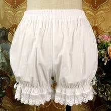 Pantalones cortos de lolita para chica, leggings cómodos, pantalones de seguridad de calabaza, bordados, de encaje, Victoriano, kawaii, gótico, lolita loli 2024 - compra barato