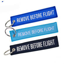 Брелок с надписью «Remove Before Flight», модный Индивидуальный брелок для ключей мотоциклов, автомобилей, Ювелирное Украшение, 3 шт./лот 2024 - купить недорого