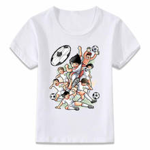 Kids Clothes T Shirt Captain Tsubasa Le Petit Footballer Anime Artwork Boys and Girls Toddler Shirts Tee oct103 2024 - buy cheap