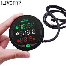 5-in-1 Motorcycle Meter Time Water Temperature Voltmeter USB Display Table For Honda GROM MSX125 VT1100 X-11 CBR250R ST1300 2024 - buy cheap