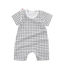 Baby Rompers 2021 Summer New Toddler's Short Sleeve Cotton Bottoming Climbing Clothes Newborn Boys Girls Jumpsuit&clothing 2024 - buy cheap