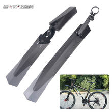 2pcs Bicycle Mudguard Mountain 26 27.5 29 inch Bike Mud Wings Front/Rear Fender Quick Mount 27.2-34.9mm Seatpost 2024 - buy cheap