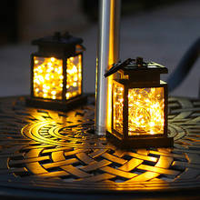 Подвесной светильник Thrisdar, медная сказочная звезда, уличный ландшафт, двор, светильник ильник-свеча 2024 - купить недорого