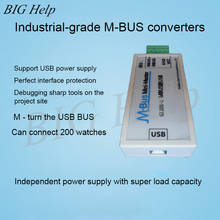 MBUS/M-BUS to USB Converter USB-MBUS Meter Reading Communication USB Power Supply Can Connect 200 Meters 2024 - buy cheap