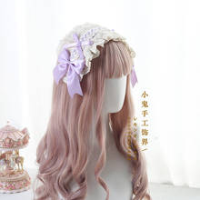Lolita Hair Band Hair Accessories Japanese-style SOFT Girl Sweet Versatile Lolita Lo Mother Lace Headdress Small Things KC 2024 - buy cheap