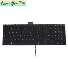 Teclado de EE. UU. Para Toshiba Satellite Pro, R50-C, A50-C1543, A50-C, inglés, negro, con marco puntiagudo, reemplazo interno 2024 - compra barato