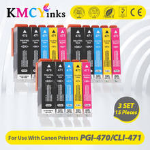 KMCYinks Ink Cartridge Replacement for Canon 470 471 PGI-470 CLI-471 PGI470 CLI471For PIXMA MG7740 6840 5740 TS6040 Printers 2024 - buy cheap