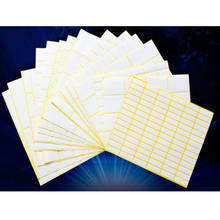 Etiquetas autoadhesivas cuadradas en blanco para impresoras de inyección de tinta, 35 tamaños diferentes, etiquetas adhesivas blancas 2024 - compra barato