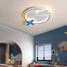 Luminária de teto infantil para quarto, de controle remoto, nuvem para meninos e meninas 2024 - compre barato