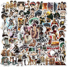 10/30/50/100PCS Anime Attack on Titan Stickers DIY Motorcycle Guitar Skateboard Graffiti Cartoon Sticker Classic Kid Toys Gift 2024 - buy cheap