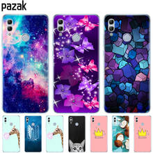 Capa de silicone para huawei honor 10 lite, capa traseira macia de 6.21 polegadas tpu para honor 10 lite funda coque para proteger pintura 2024 - compre barato