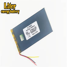 3 line  3.7V,6000mAH 3766125 Polymer lithium ion / Li-ion battery for tablet pc BANK,GPS,mp3,mp4 2024 - buy cheap