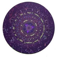 2022 New Round Pendulum Divination Tablecloth Tarots Card Pad Runes Altar Table Cloth 2024 - buy cheap