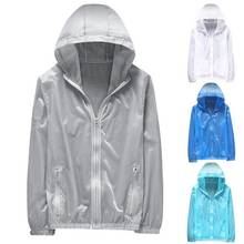 Men Ultralight Anti-UV Skin Coat Jacket Outdoor Sports Quick Dry Sun Protective Hiking Hooded Cycling Jersey 2024 - buy cheap