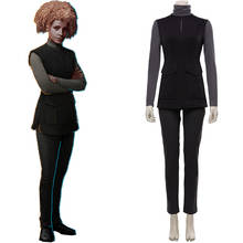 Disfraz de Star Trek para adultos, uniforme de Picard Rafi musker, chaleco, pantalones, traje para Halloween y Carnaval 2024 - compra barato