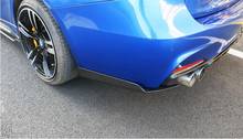 Real Carbon Fiber Car Rear Bumper Lip Spoiler Splitters Side Aprons For BMW F30 F35 316 320 328 M3 2013  2014 2015 2016 2017 2024 - buy cheap