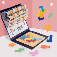 Conjunto de placa de quebra-cabeça de madeira colorido bebê montessori brinquedos educativos para crianças aprendizagem desenvolvimento brinquedo 2024 - compre barato
