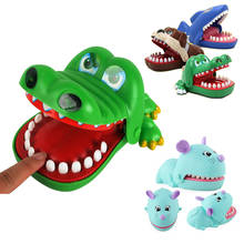 Large Crocodile Mouth Dentist Bite Finger Game Funny Toy Gift Funny Gags Toy Toys For Kids Gift prank Bite plastic Party toys 2024 - buy cheap