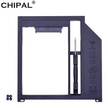 CHIPAL 2nd HDD Caddy 9.5mm 9mm SATA 3.0 2.5" SSD Optibay DVD to HDD Case Enclosure For Macbook Pro Air 13" 15" 17" SuperDrive 2024 - buy cheap