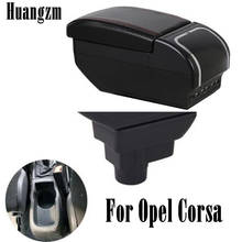 For Opel Corsa Armrest Box Opel Corsa D Universal Car Central Armrest Storage Box cup holder ashtray modification accessories 2024 - buy cheap