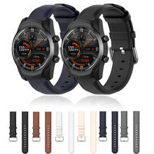 Leather Wrist Strap For Ticwatch Pro 3/3 GPS/Pro 2020 4G eSIM Smart Watch Band Replace Bracelets For Ticwatch E2/S2/GTX Correa 2024 - buy cheap